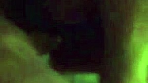 Blonde amateur gags on lollipop