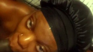 Dre Day and Jess in ebony amateur homemade video