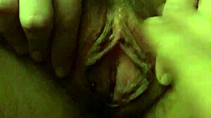 I explore my girlfriend's vagina intimately