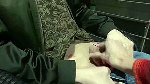 Casey Donovan and David Galager Sucking Hard on Holiday Balcony