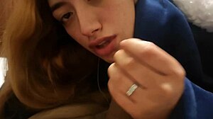 Tasty Blowjob With Cumshot From Cute Teen 18+!