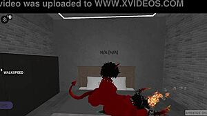 Demon Fucks Hot Rich Femboy and Gets Creampied!