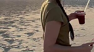 Melina Khalifa Bent Over In Woods For Strangers