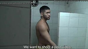 Latinos fucking hard in the showers