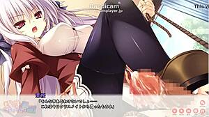 Momoiro Seiheki Sengen Femdom with Footjob and Anime Hentai Action