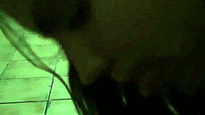 My comadre is sucking like crazy in this casual scene, you know?