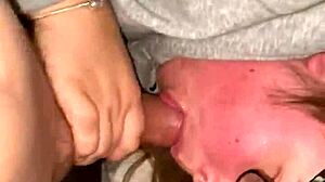 teen amateur slut gives blowjob