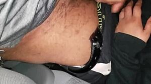 Amateur Blowjob On Big Black Monster Cock In Detailed Scene