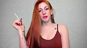 Alice the redhead shares her casual story in everyday life