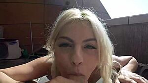 this MILF really likes to FUCK in DOGGYSTYLE, getting BENT OVER for HARDCORE action