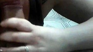 Intriguing sucking demonstration in video