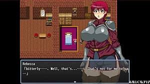 watch knightess rebecca get fucked in this hrpg adventure?
