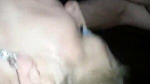 Heather ames with a mouthful