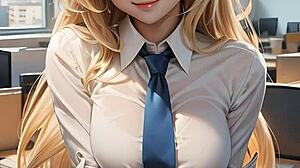 Malax Project Lily Summers Office Scene