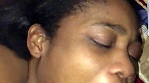 Sloppy blowjob escalates to deepthroat action