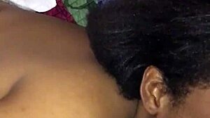 Sloppy blowjob escalates to deepthroat action