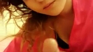 i give pov blowjob to brunette... oops, i mean she gives it