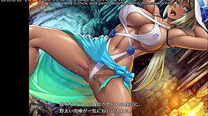 I watched taimanin rpgx scene 73 english subbed, it was amazing!