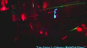 night club vid0009 shows wild dancing and intense climax