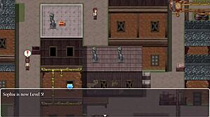 Small tits girl masturbates near men in anime hentai fetish