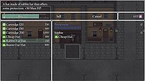 Small tits girl masturbates near men in anime hentai fetish