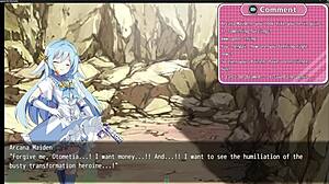 Magical girl Otometia bound in bondage game 😈