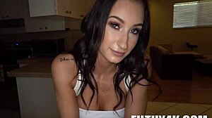 Teen Alessia Luna Blows Tyler Steel In POV