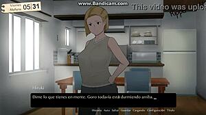 Pregnant wife dominated by old father-in-law in final NTR gameplay.