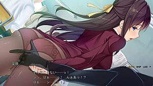 Stockings-clad black woman receives intense blowjob in counseling session