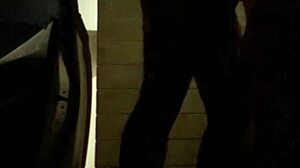 my new capoeira student is deepthroating my cock