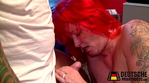 Old Redhead Girl In High Definition