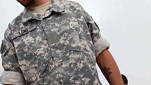 Effeminate Gay First Time Army69 Way