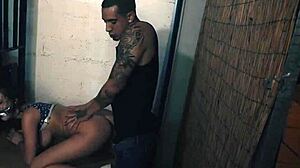 Left behind at the party with a pussy hook in bondage 😱