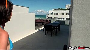 Amateur Brunette Has First Anal Adventure Evelyn Lacie 2