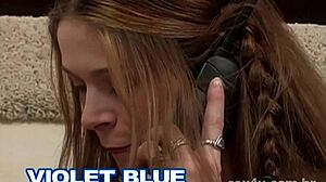 curious about redhead violet blue in her first scenes