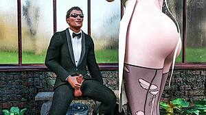 Fashion Business EP4: Wild Greenhouse Gangbang with Group Banging Action