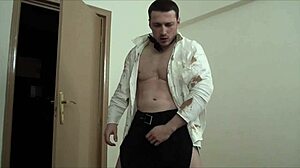 waiter hulk, are you ready to masturbate with that muscular bodybuilder physique?