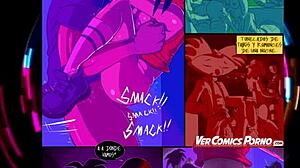 i'm partying with cartoons, but i mean hentai