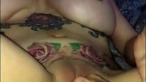 Blond milf fisting her way to intense homemade orgasm