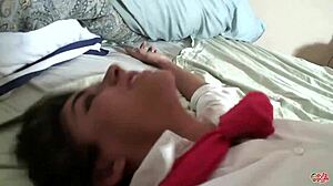 Father, i'm possessed! altar boy thrusts out the demon