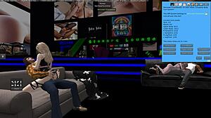 Amazing girl gets x-rated in Second Life