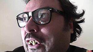 Father, i'm possessed! altar boy thrusts out the demon