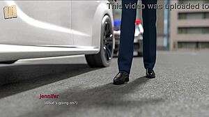 Jennifer dives into 69 game action. 😉