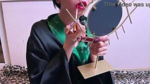 Eva Deva Guides You Into Girly Secrets with Big Tits