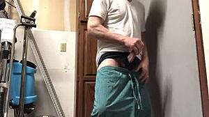 gay rub turns into intense action!