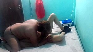 Latina Couple Performs 69 On Webcam