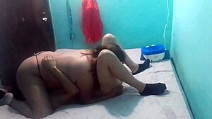 Latina Couple Performs 69 On Webcam