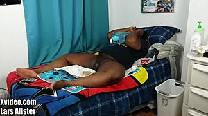 diaper wetting training with ebony