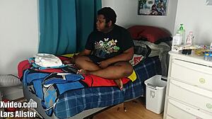 diaper wetting training with ebony