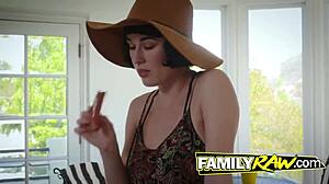 Young Guy And Lovely Friend Share A Quiet Moment Together.